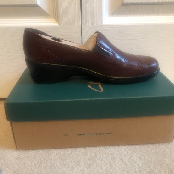 Women's Clarks Shoes Brown May Poppy Size 9M - Picture 5 of 9
